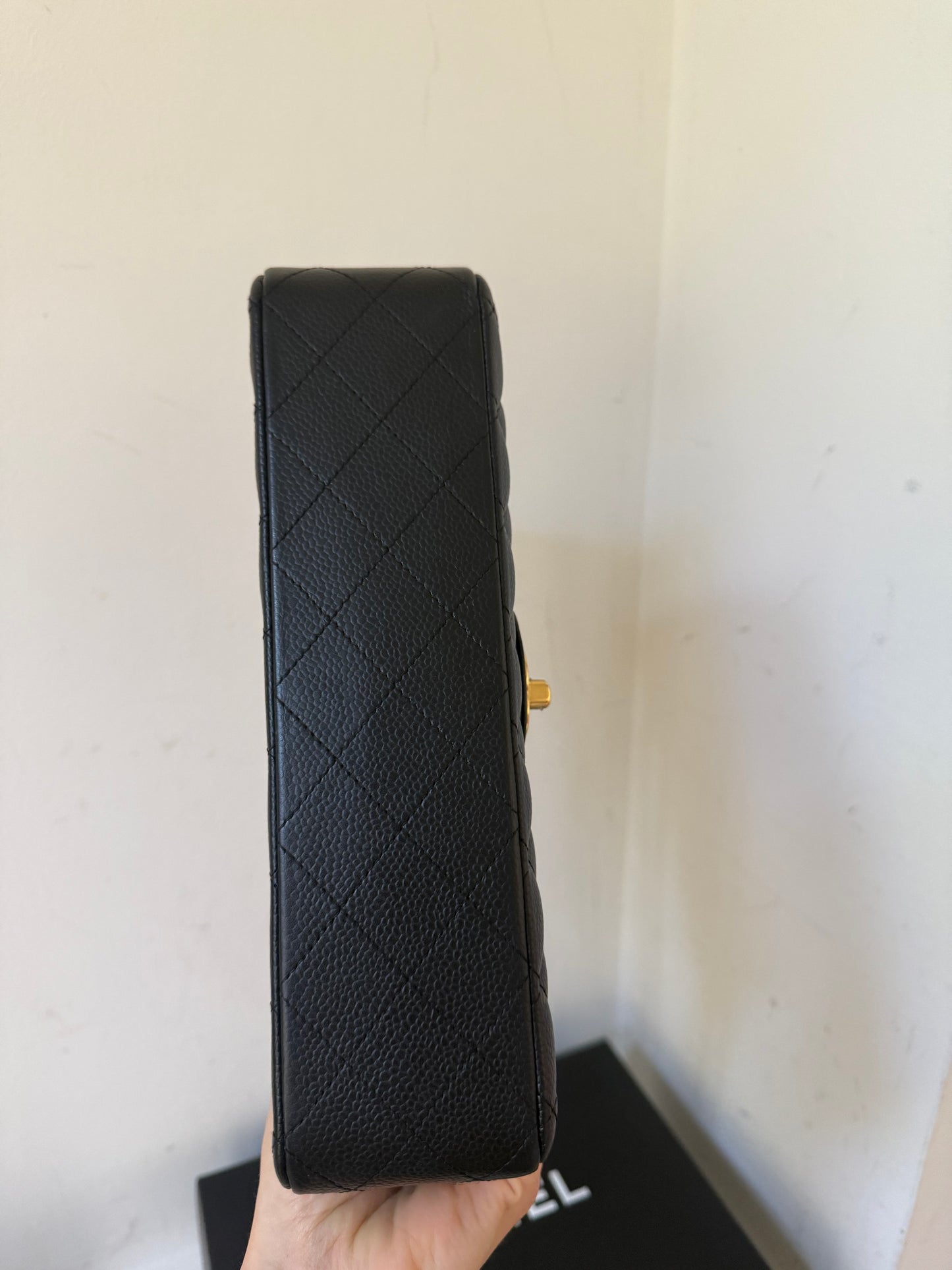 Chanel caviar classic flapbag medium 2008