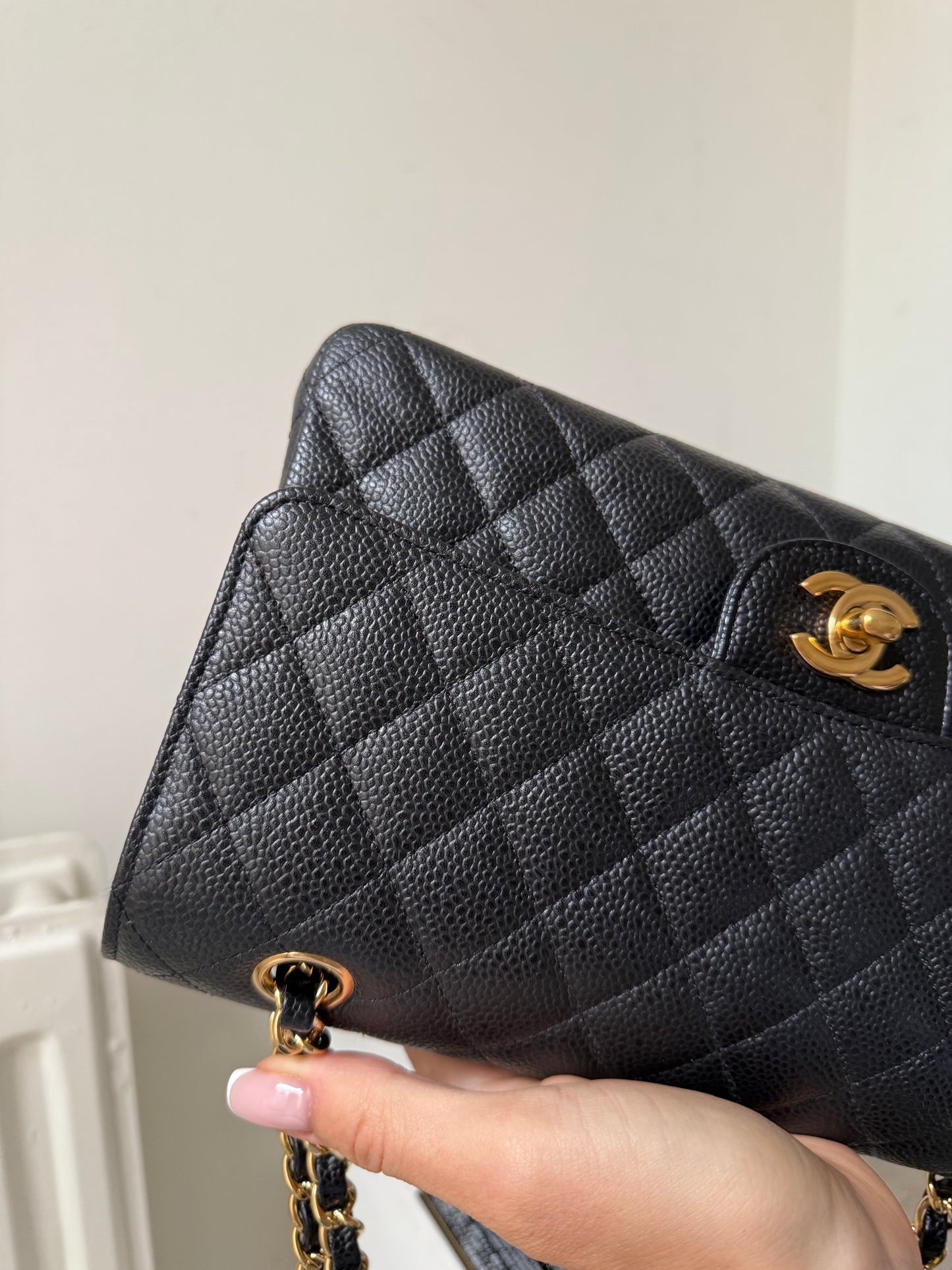 Chanel medium caviar flapbag 2013