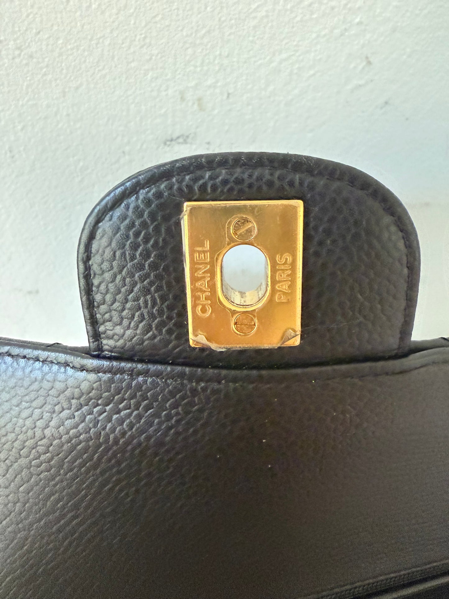 Chanel caviar classic flapbag medium 2008