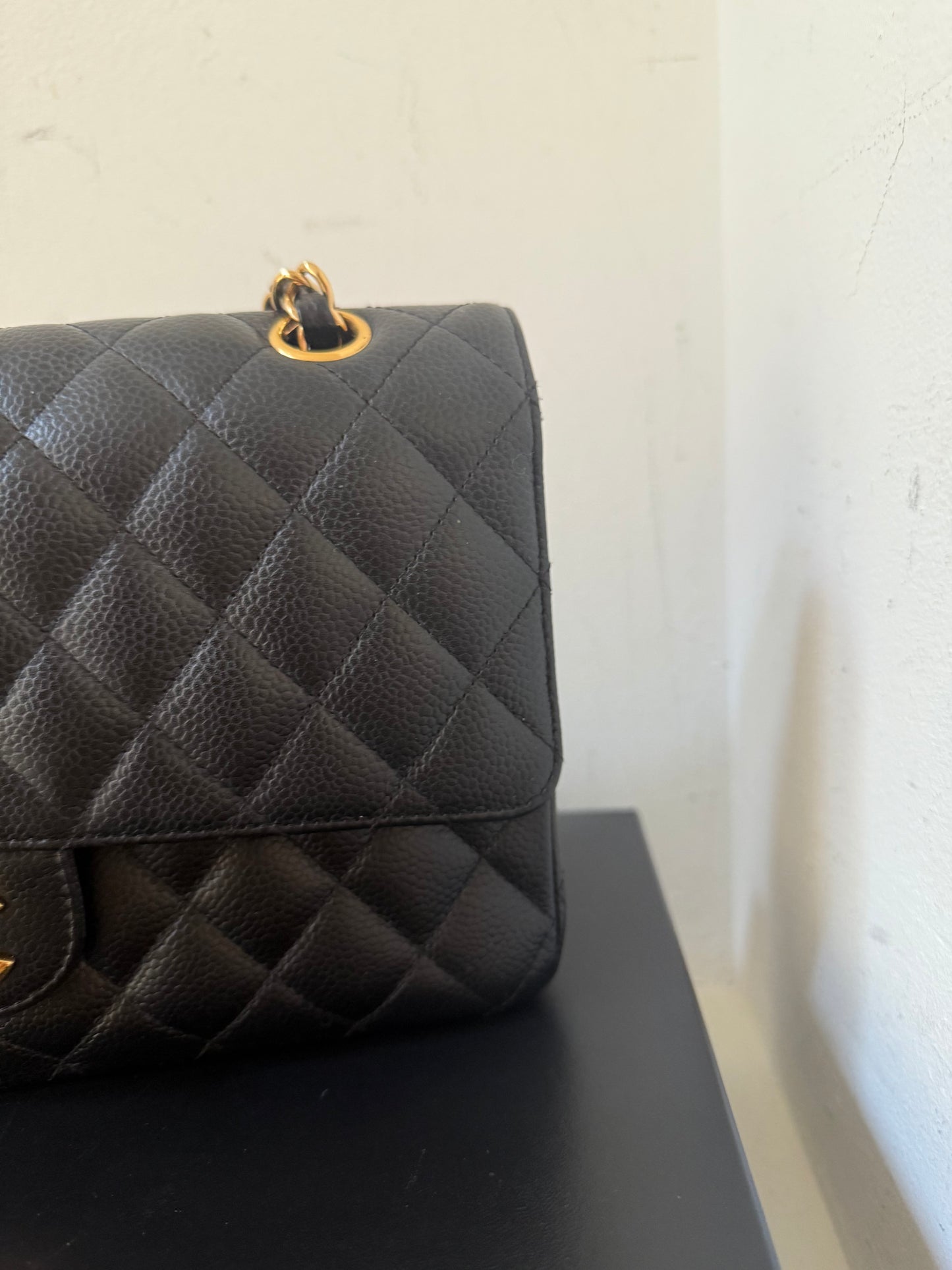 Chanel caviar classic flapbag medium 2008