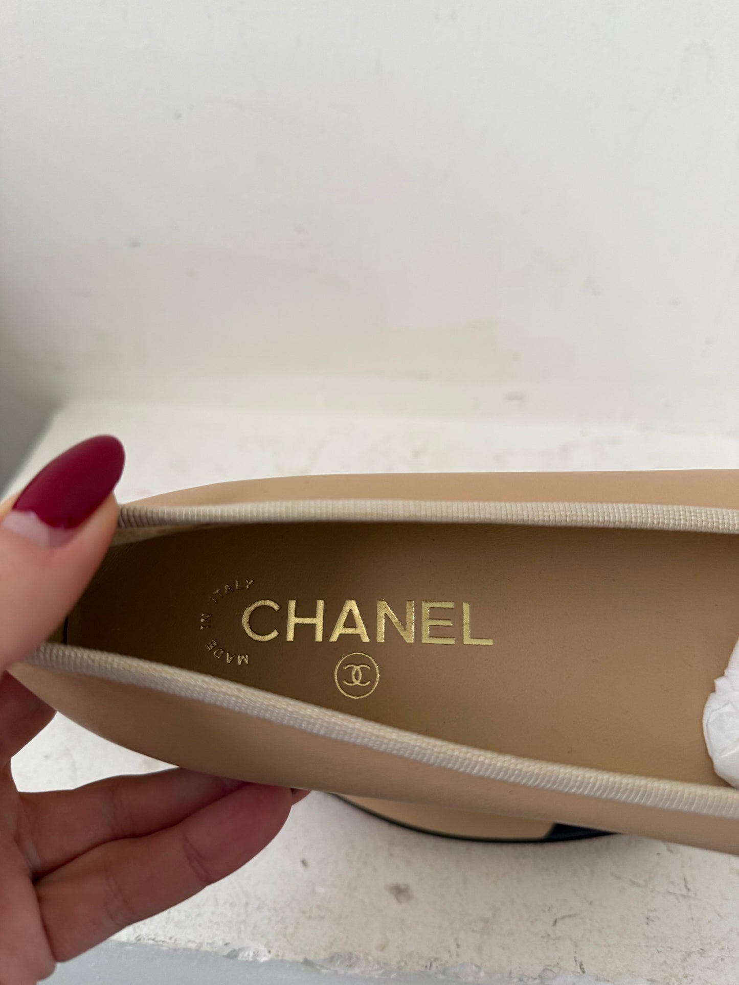 Chanel ballerina 38 new pair