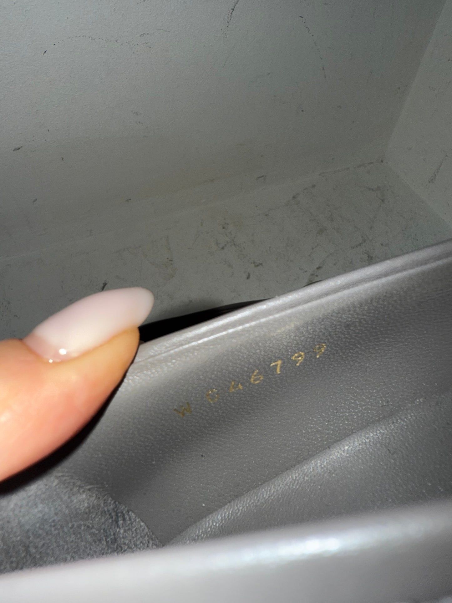 Chanel mocassin in Grey 38.5