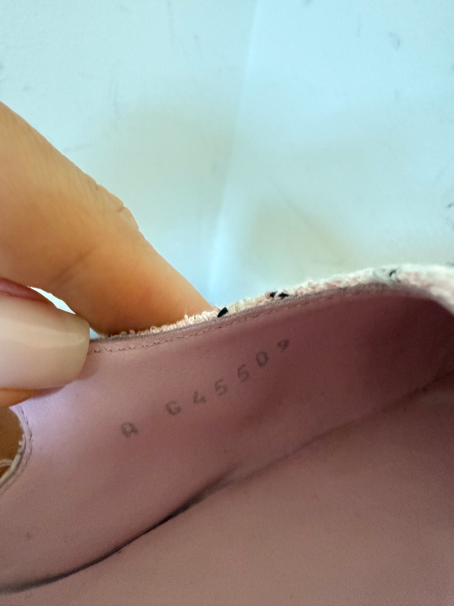 Chanel pink slingbacks 39.5