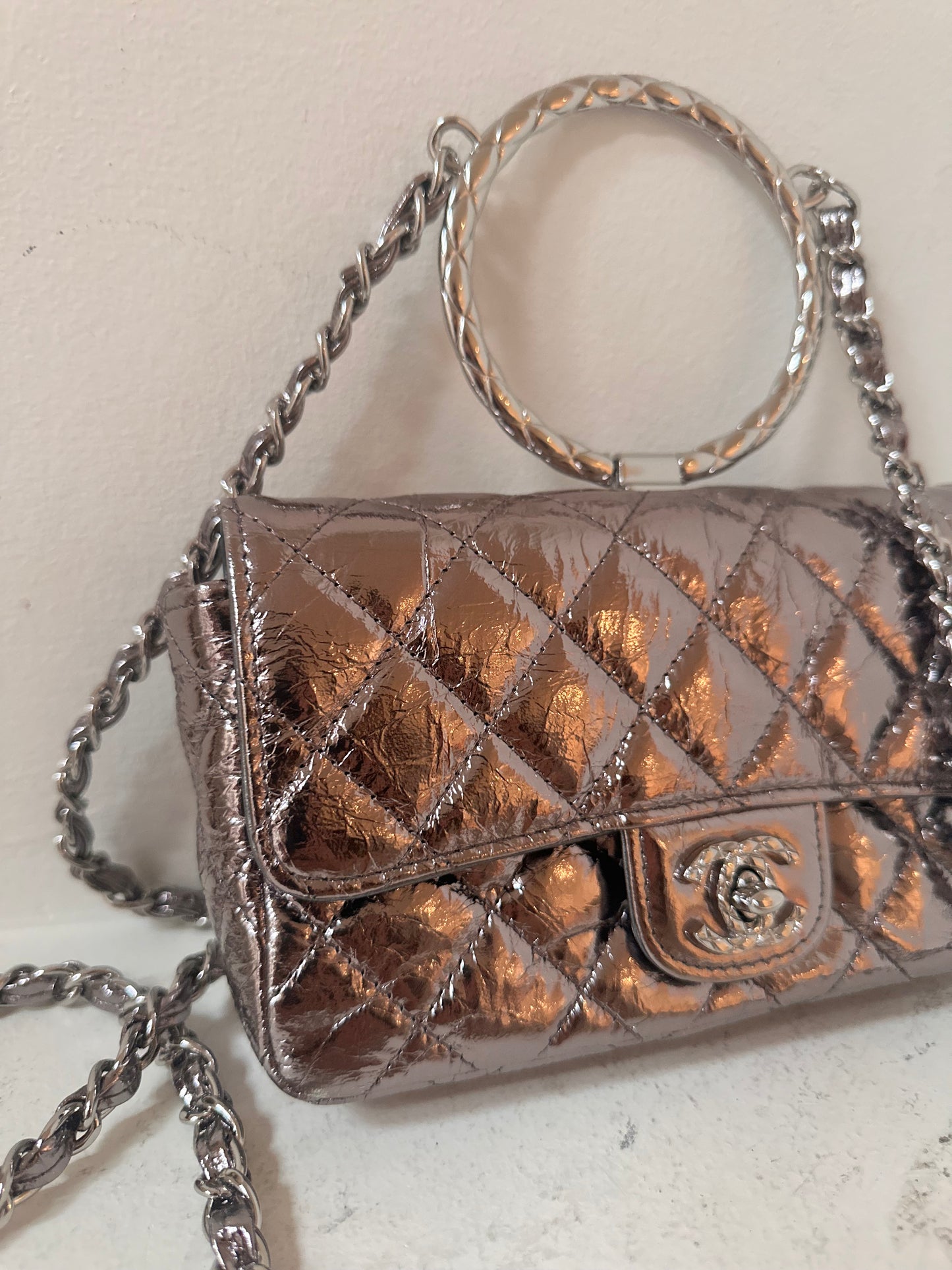 Chanel top handle mini rectangular