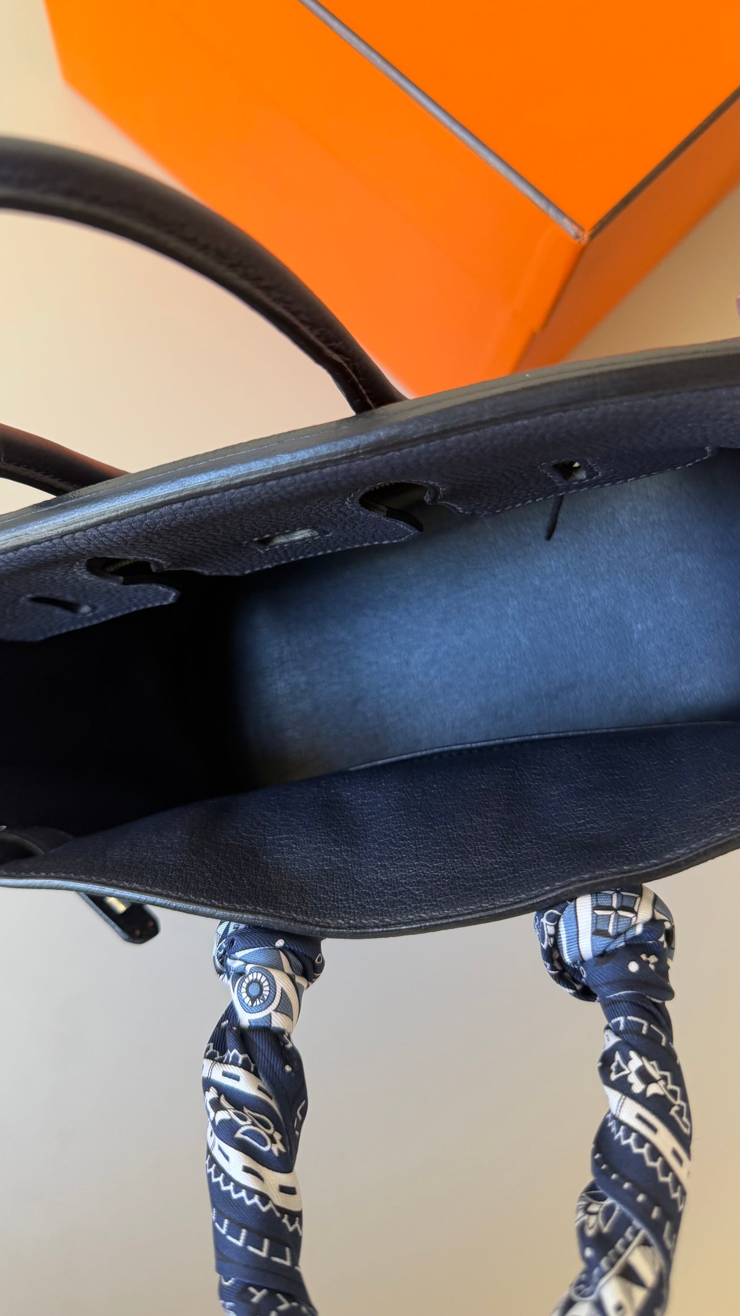 Hermes Birkin 25 blue nuit 2020