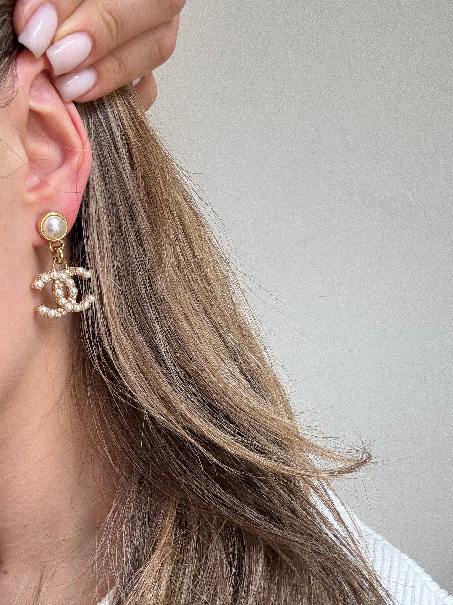 Chanel earrings full set new