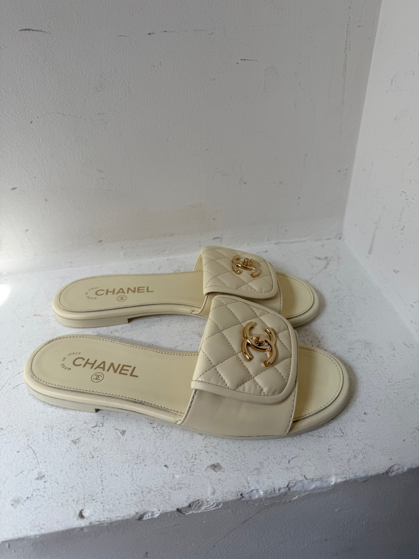 Chanel slipper 38.5 - 2025 collection
