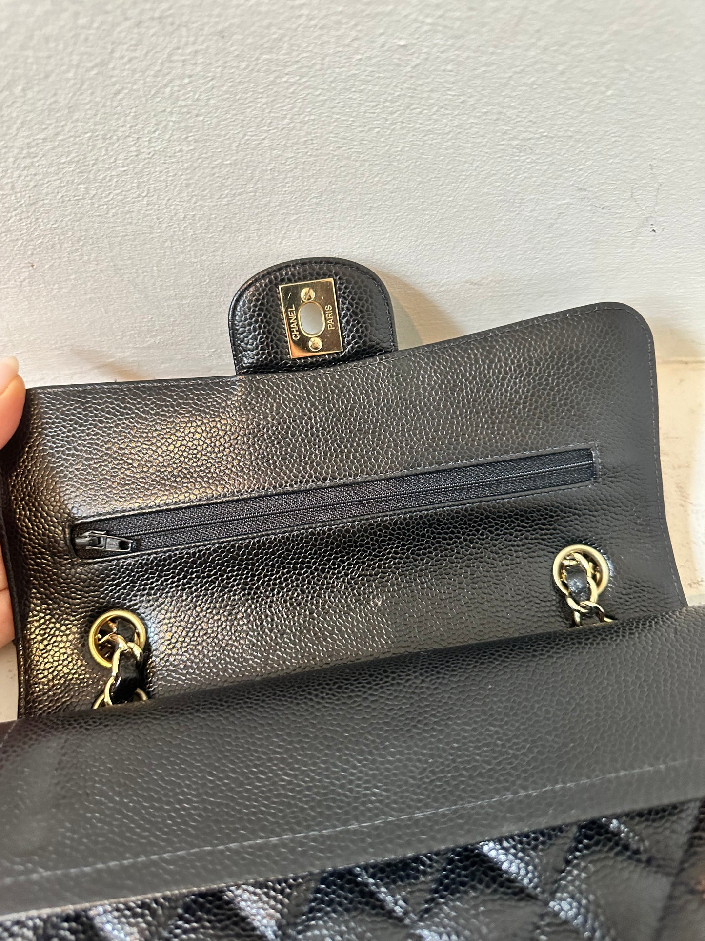 Chanel small caviar classic flap