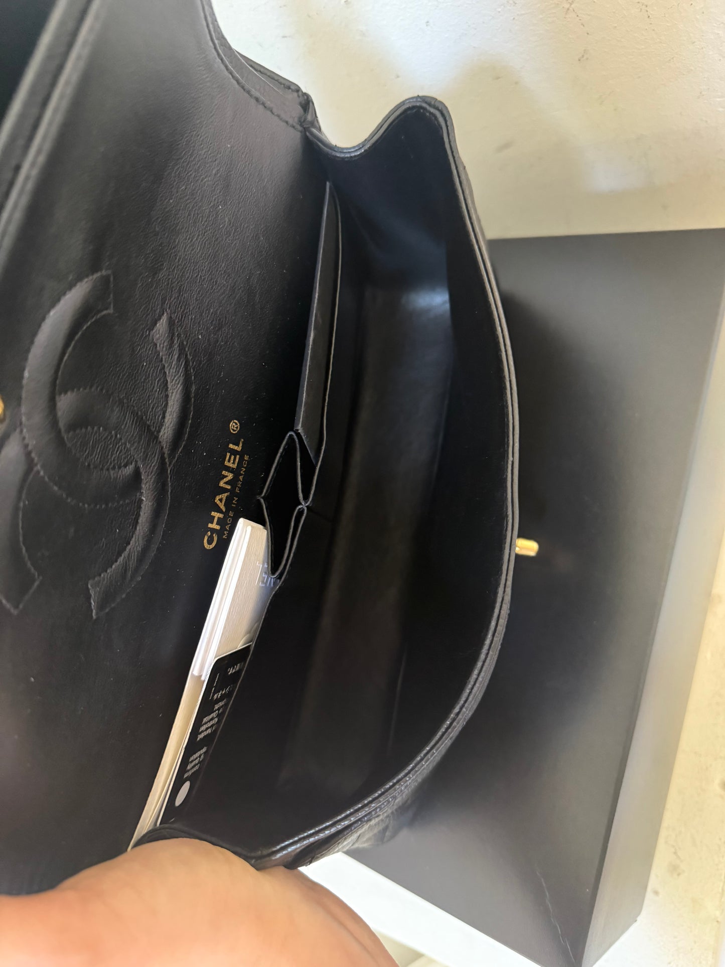 Chanel caviar classic flapbag medium 2008