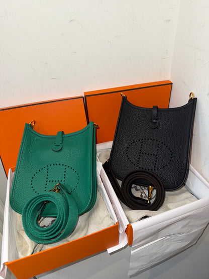 Hermes mini Evelyne vert vertigo