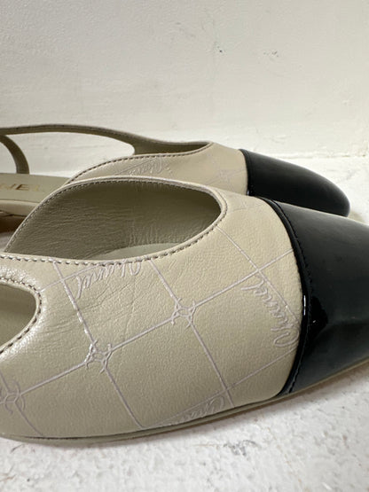 Chanel slingbacks size 36.5 new