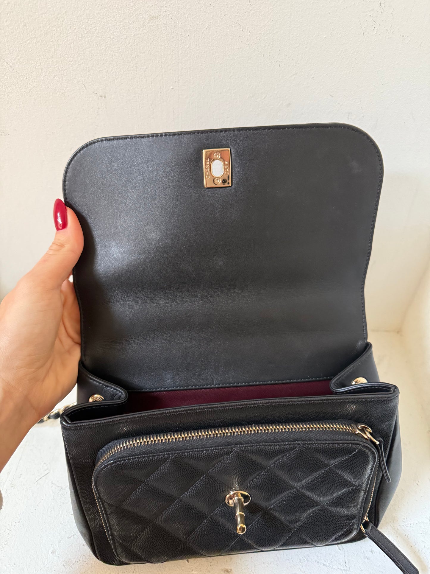 Chanel business affinity bag medium
