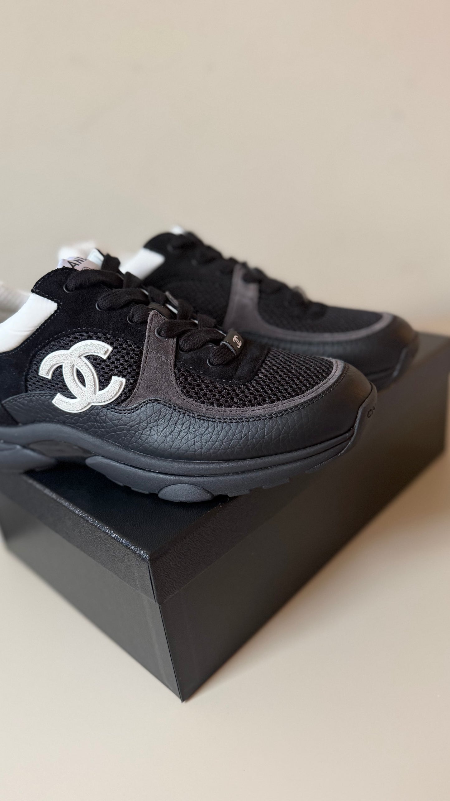 Chanel panda black 36.5