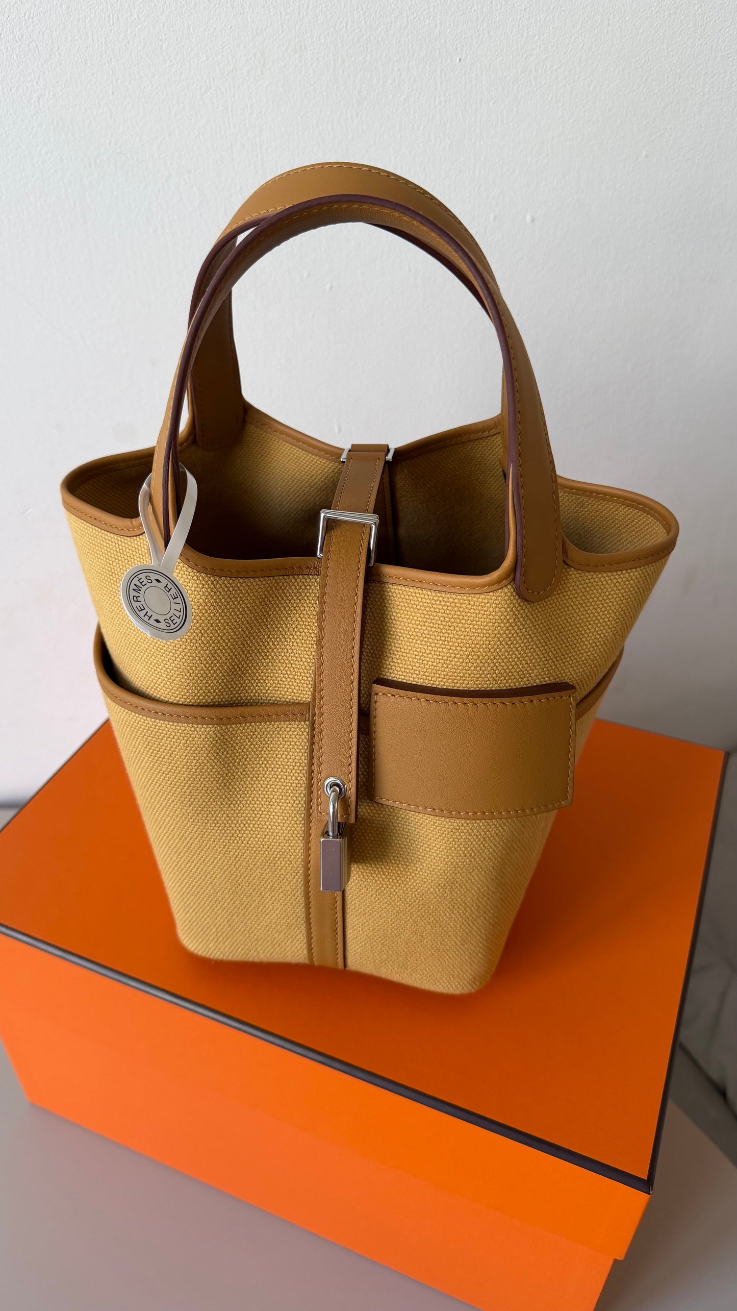Picotin cargo 18 paille / sesame