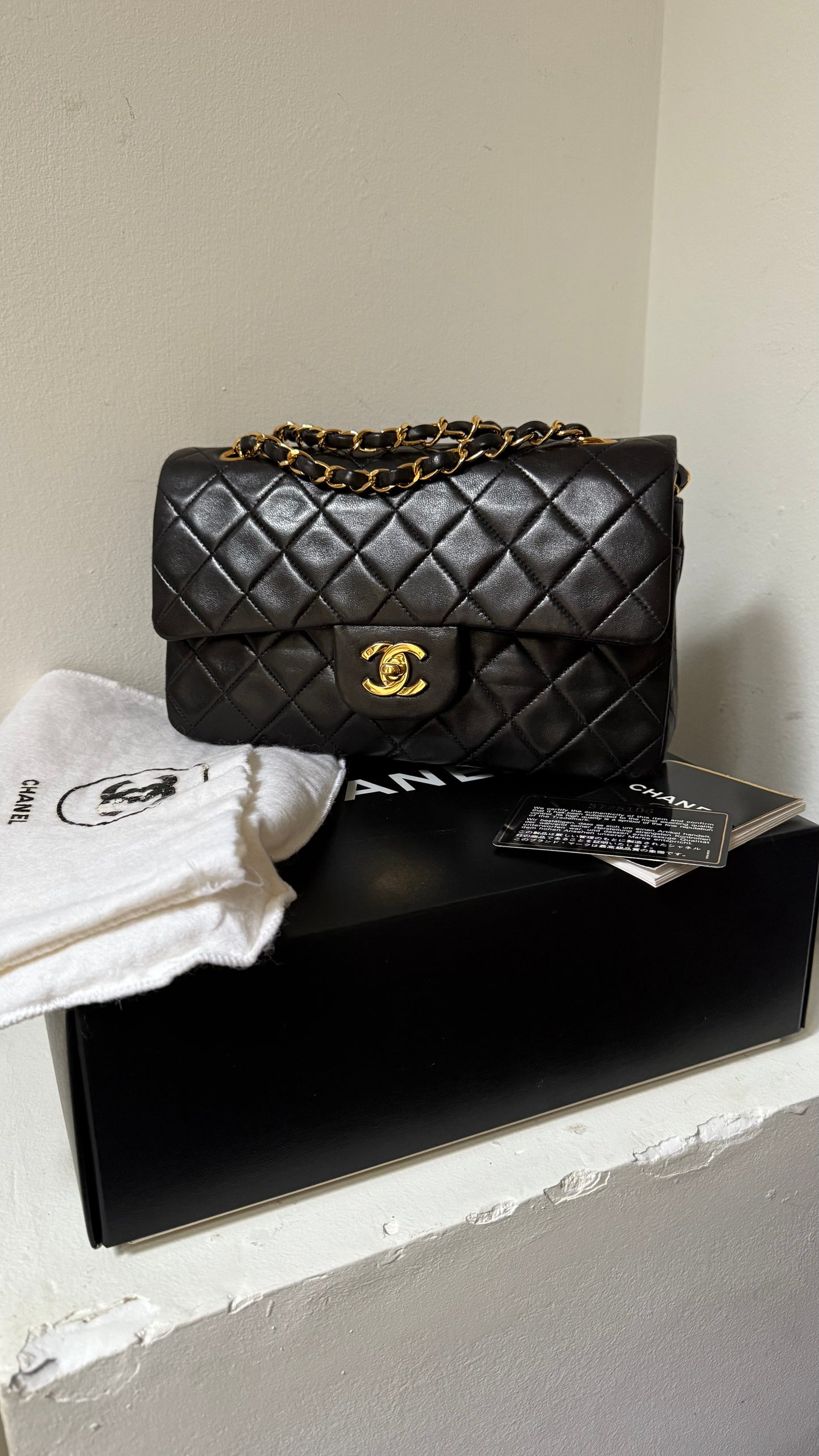 Chanel small classic flap vintage 3 series