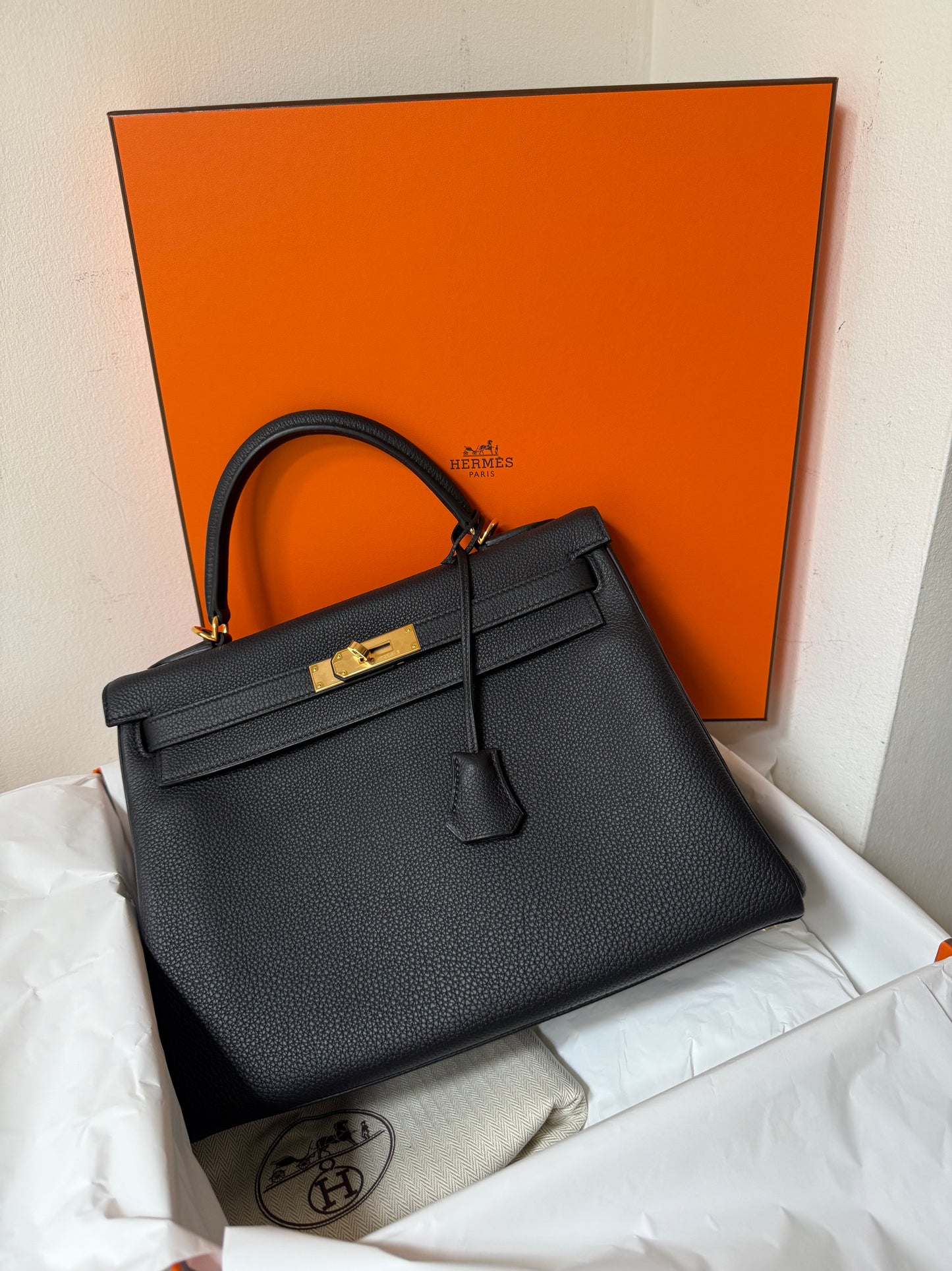 Hermès Kelly 32 togo 2023 full set new