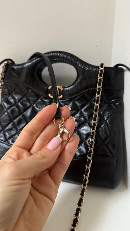 Chanel shopping 31 black handbag
