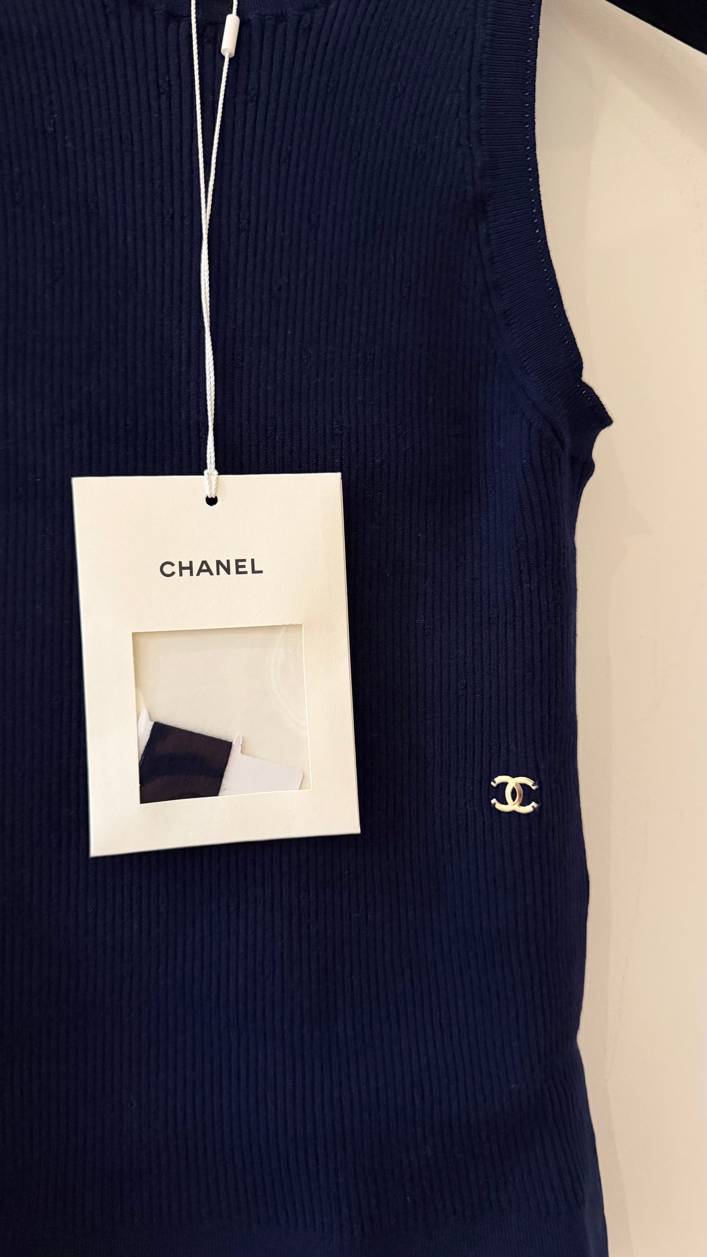 Chanel Navy top February 2026