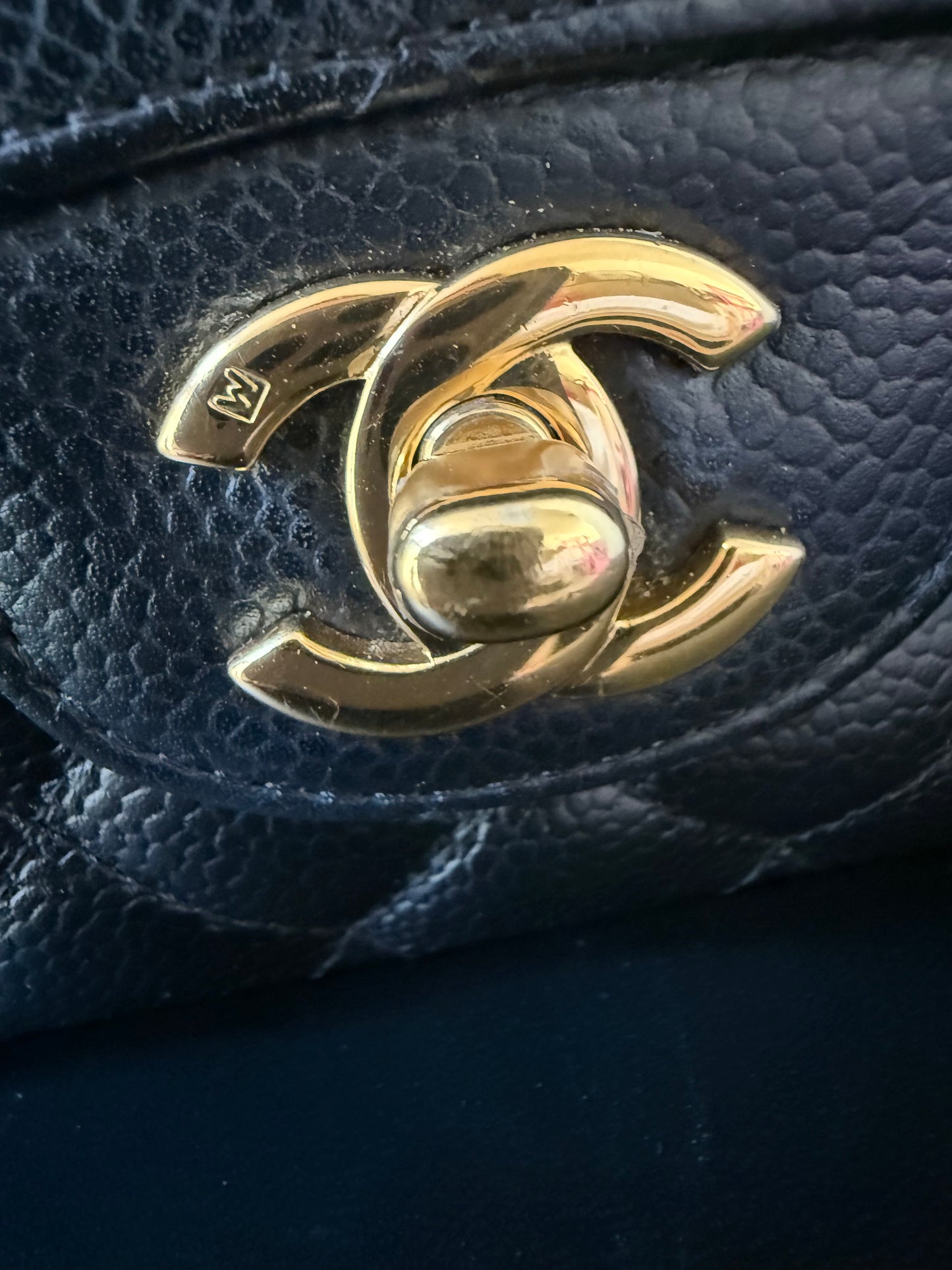 Chanel caviar classic flapbag medium 2008