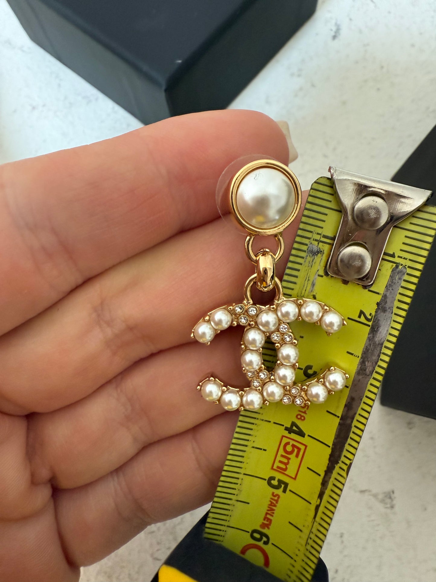 Chanel earrings full set new