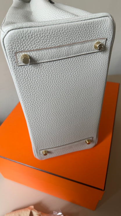 Birkin 30 Gris Perle togo leather U stamp (2022)
