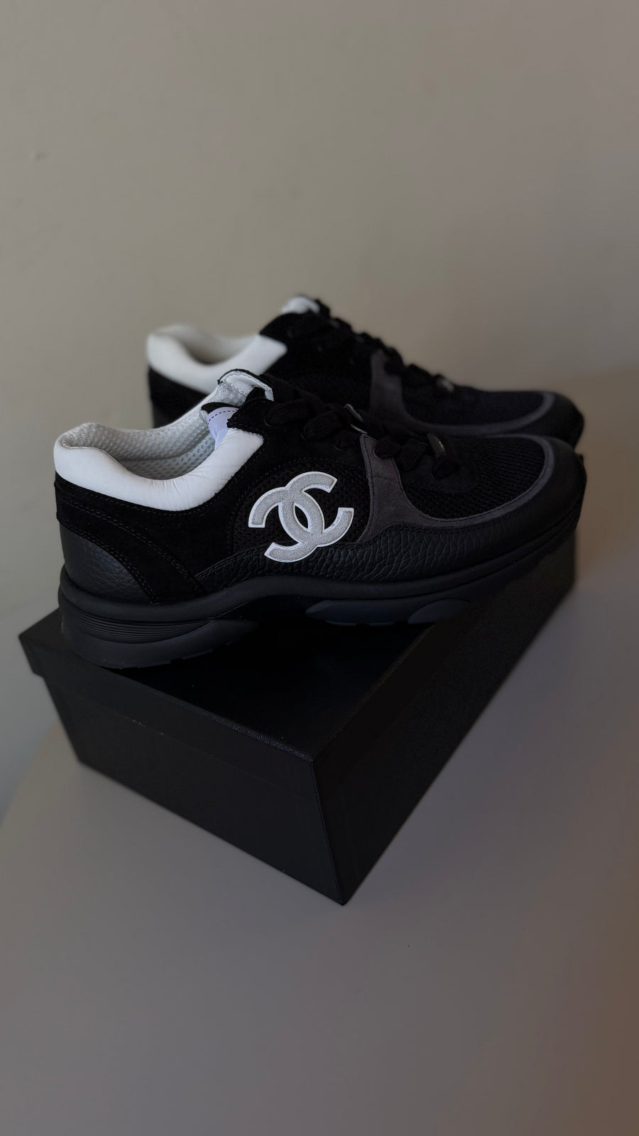 Panda black sneaker Chanel size 40.5