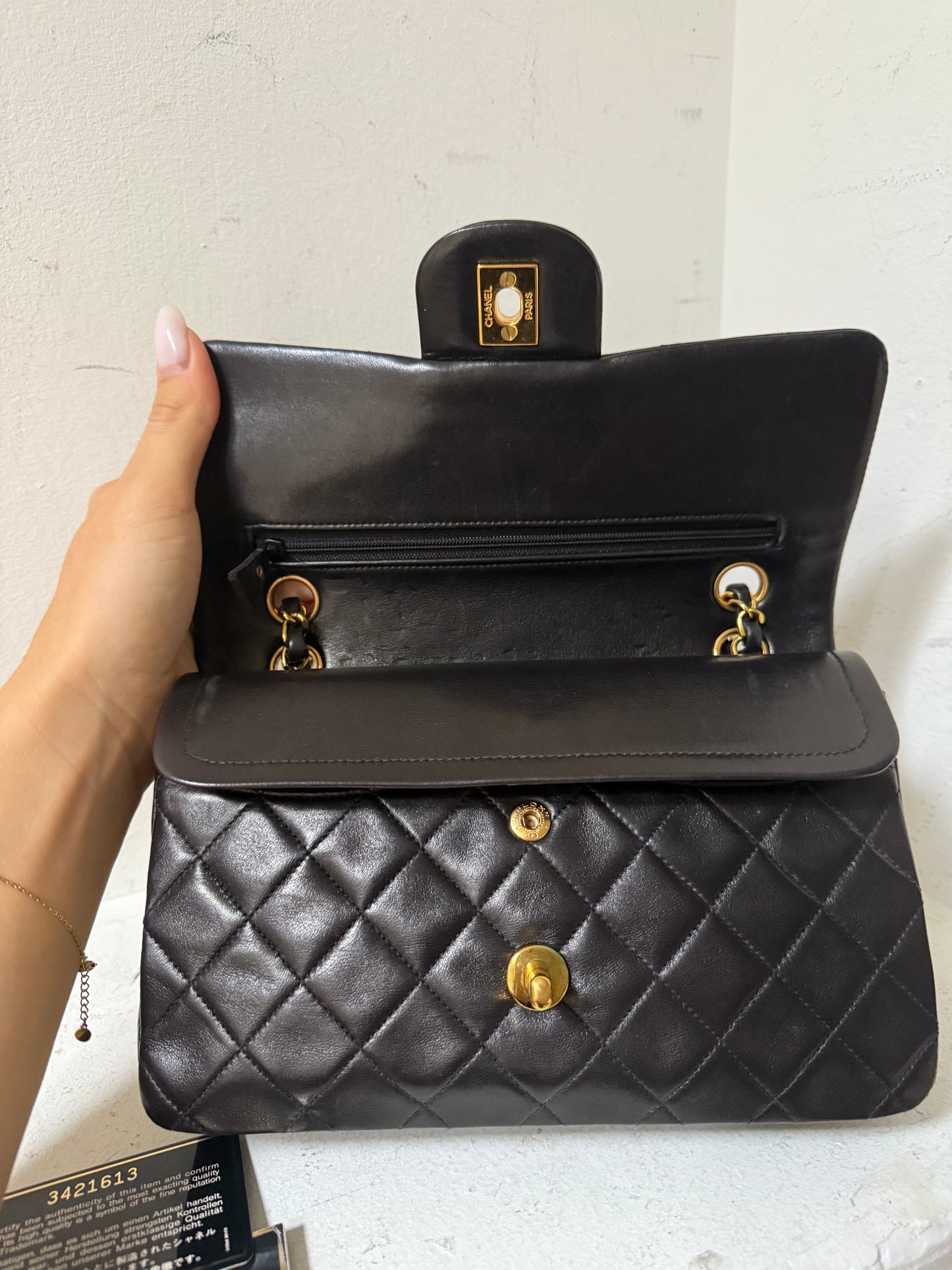 Chanel small lambskin vintage 3 series