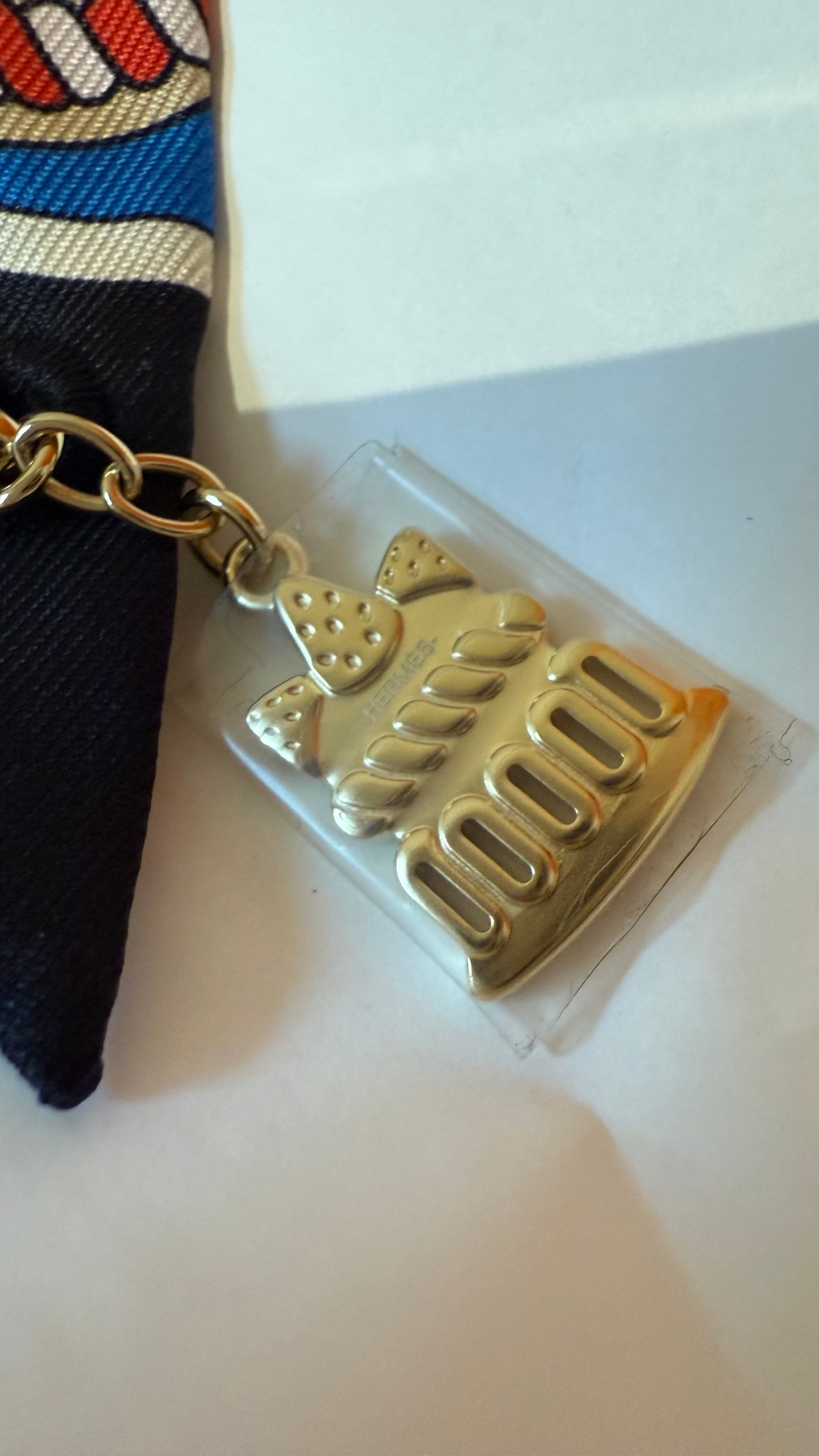 Limited edition twilly with charm