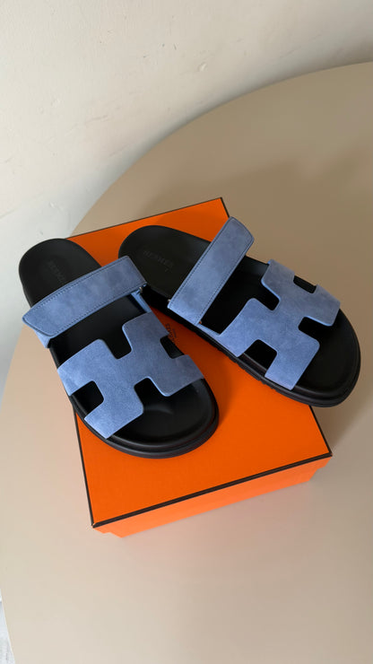 Chypre Hermes size 39.5 blue