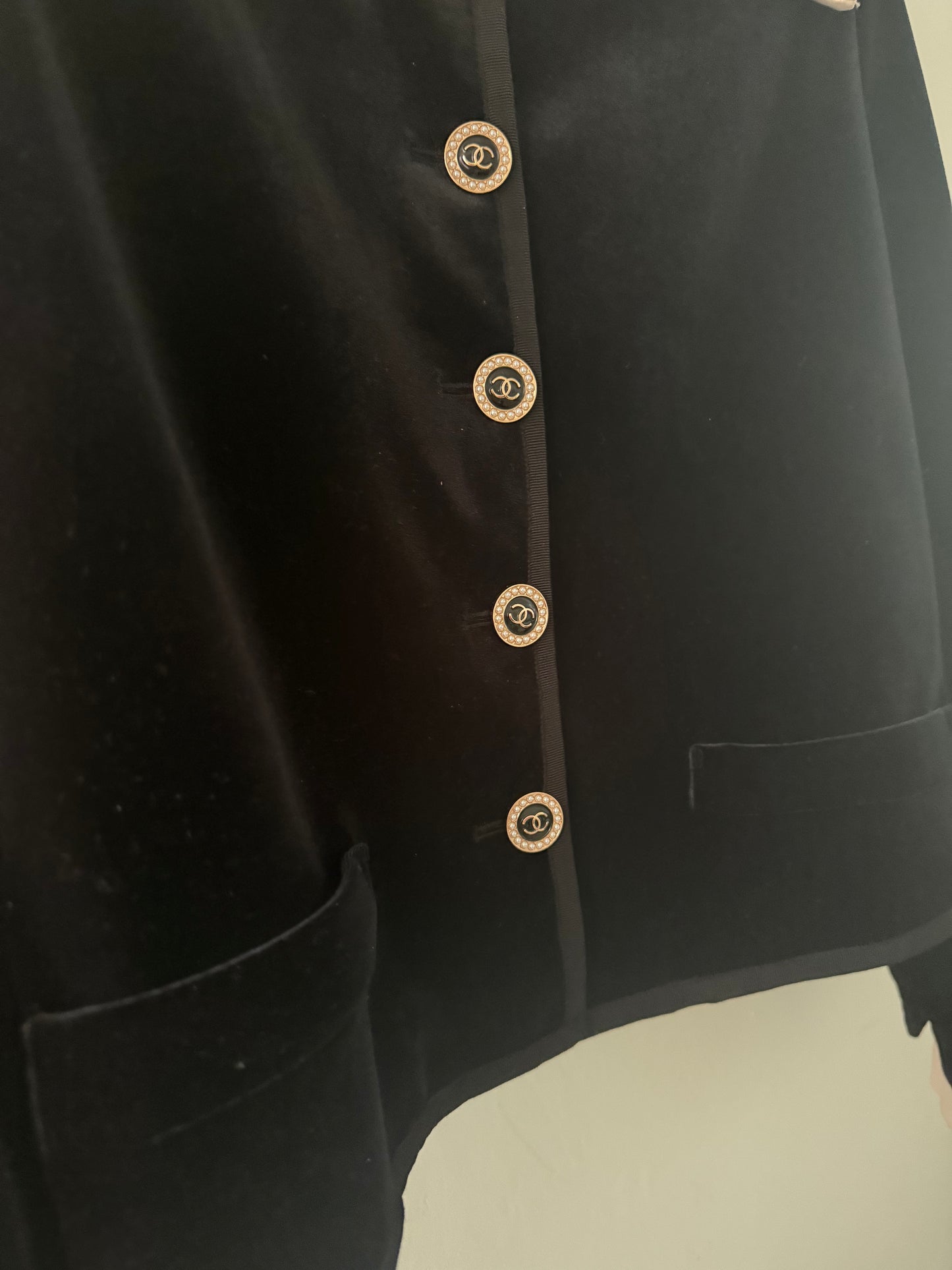 Chanel uniform jacket with embellishments
