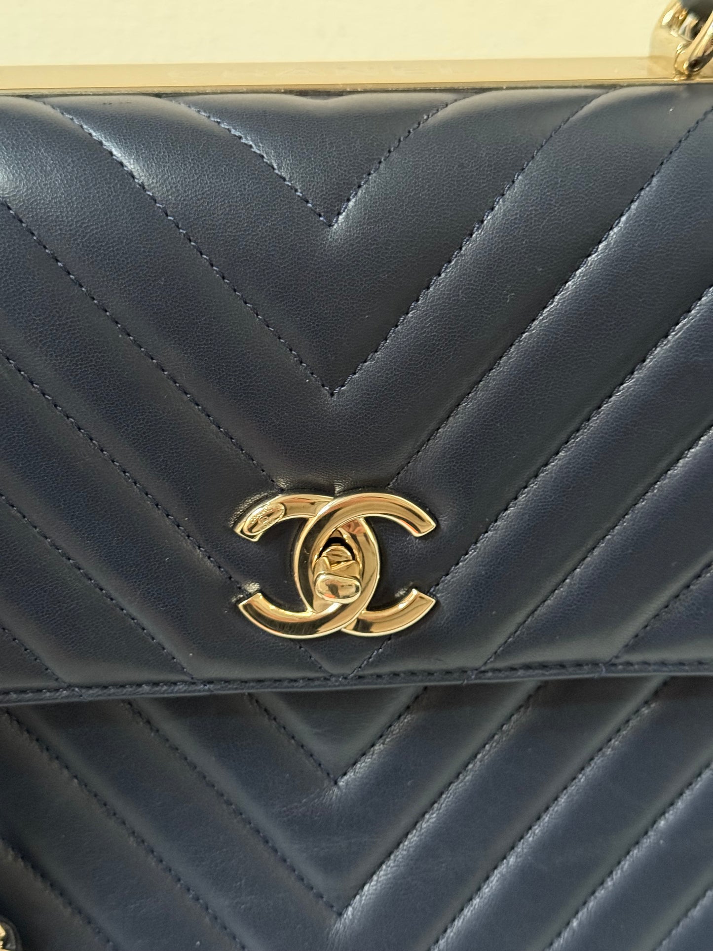 Chanel cc trendy flapbag with chain