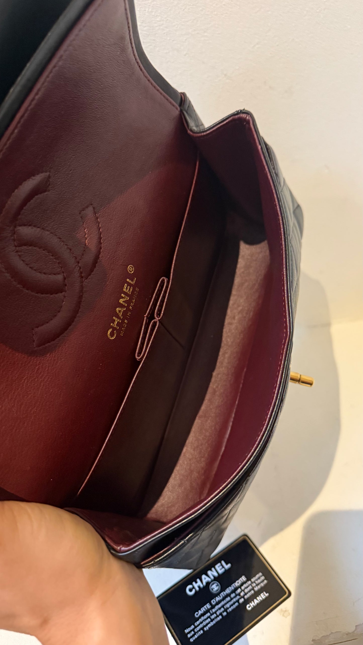 Medium Chanel lambskin 16 series (2012) full set no invoice