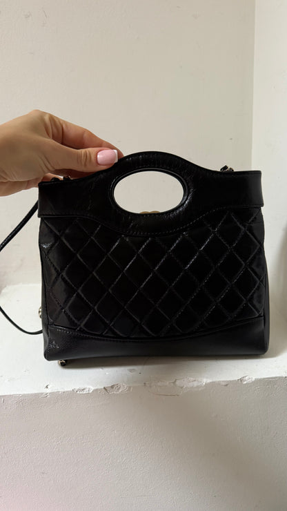 Chanel shopping 31 black handbag