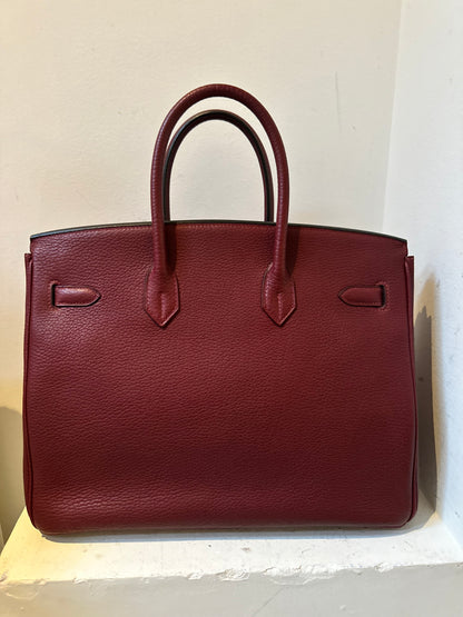 Hermès Birkin 35 rouge H (2005)