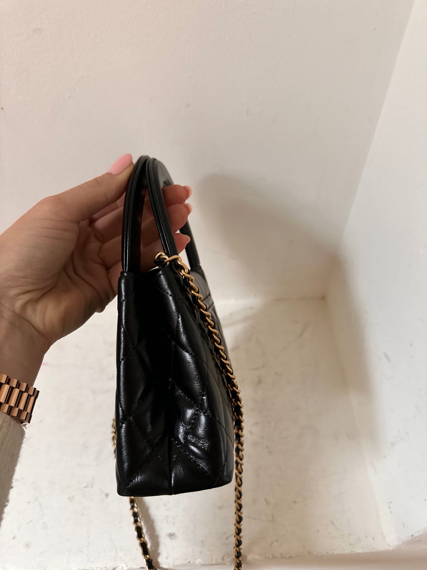 Chanel Kelly nano in black colour