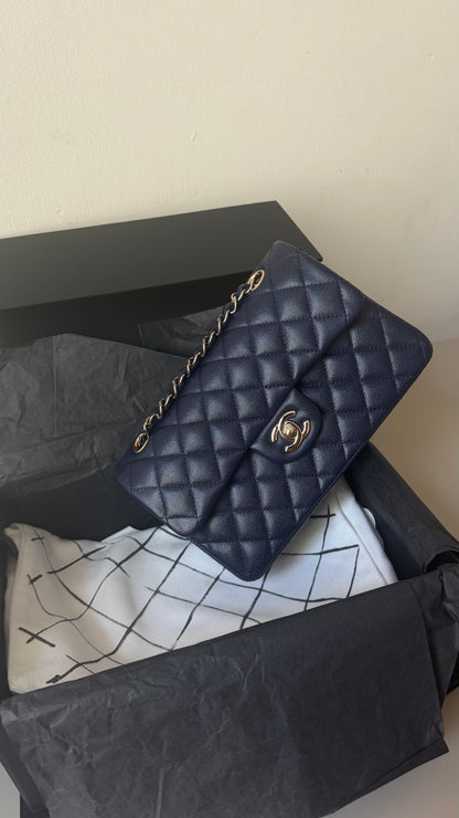 Chanel Navy small caviar flapbag