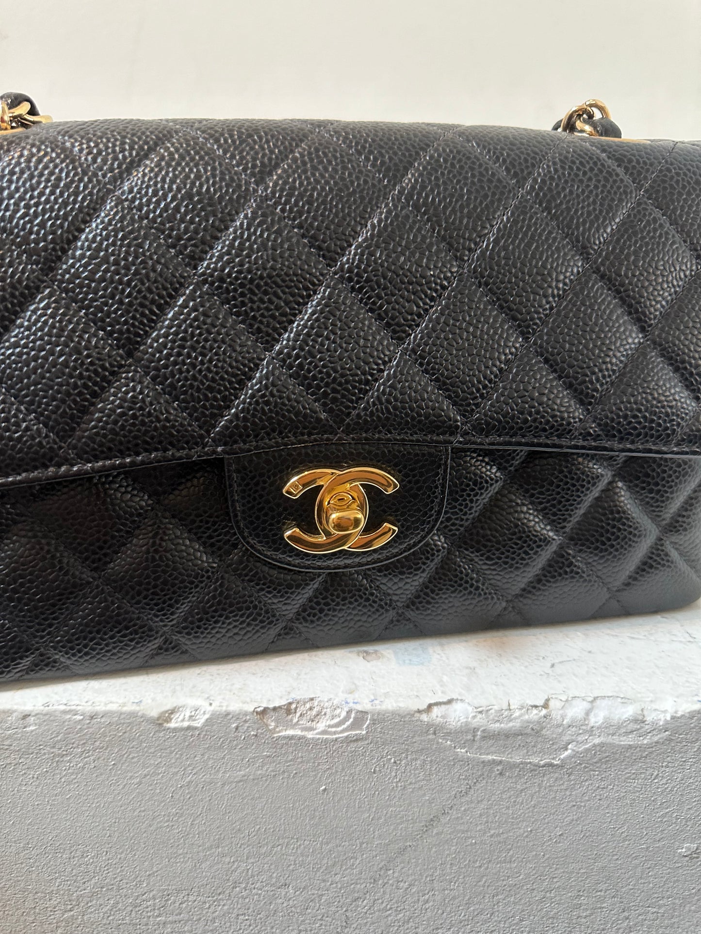 Chanel small caviar classic flap