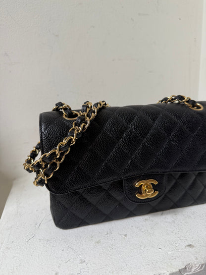 Chanel small classic flap caviar 2013