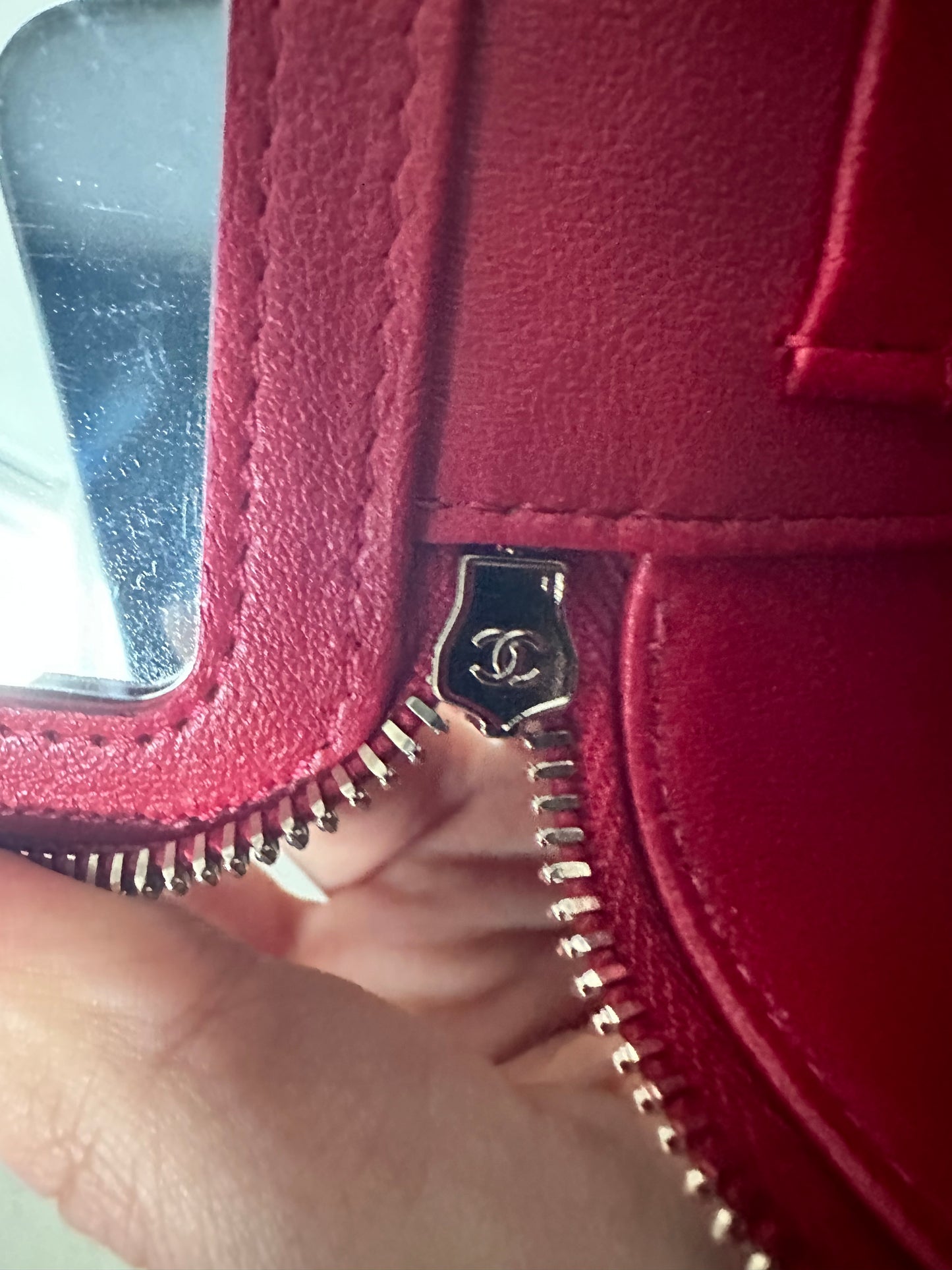 Chanel vanity mini bag with chain