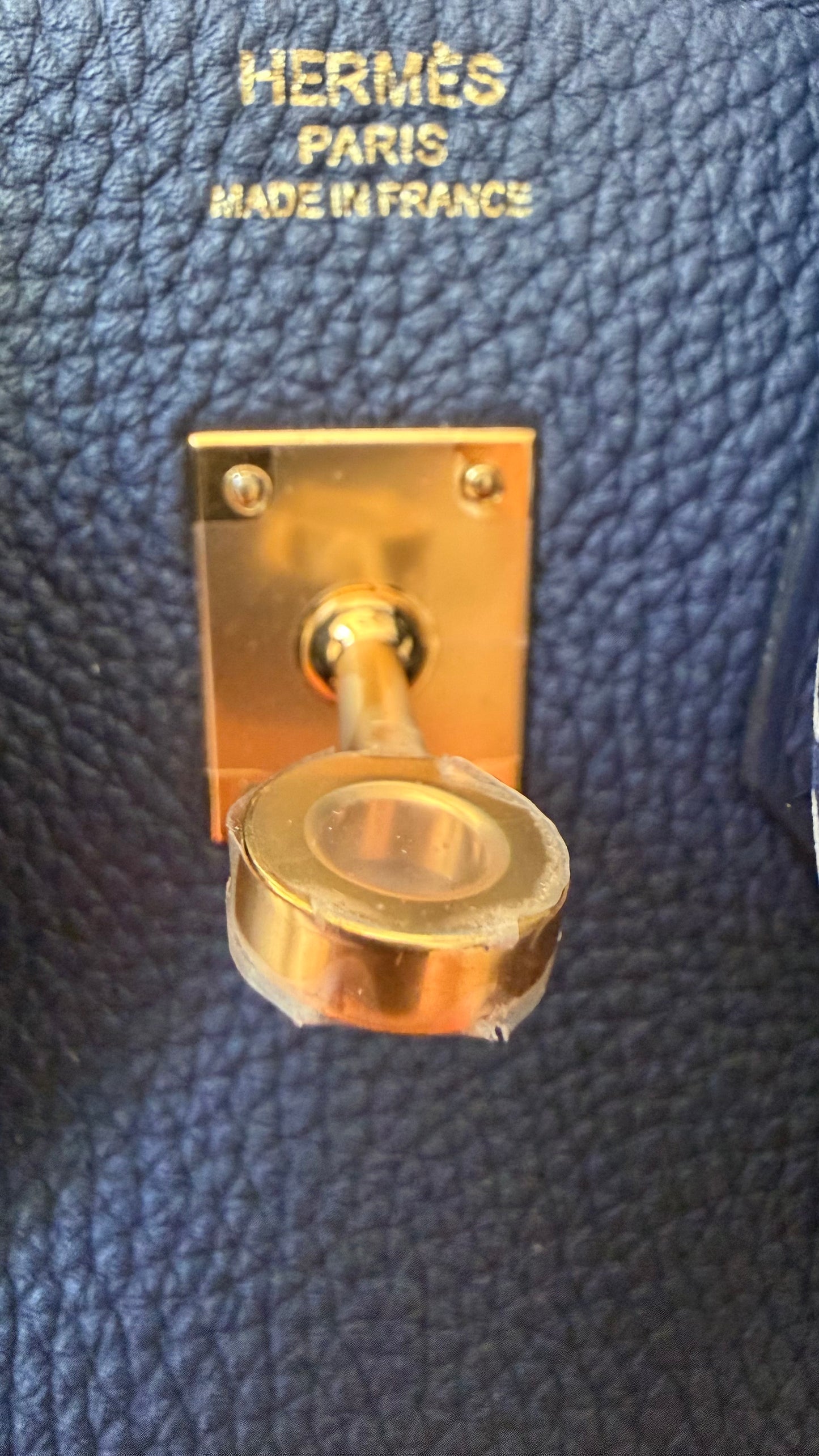 Hermes Birkin 25 blue nuit 2020