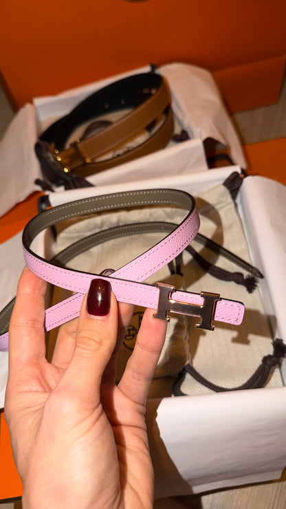 Mini H belt Hermes, worn once