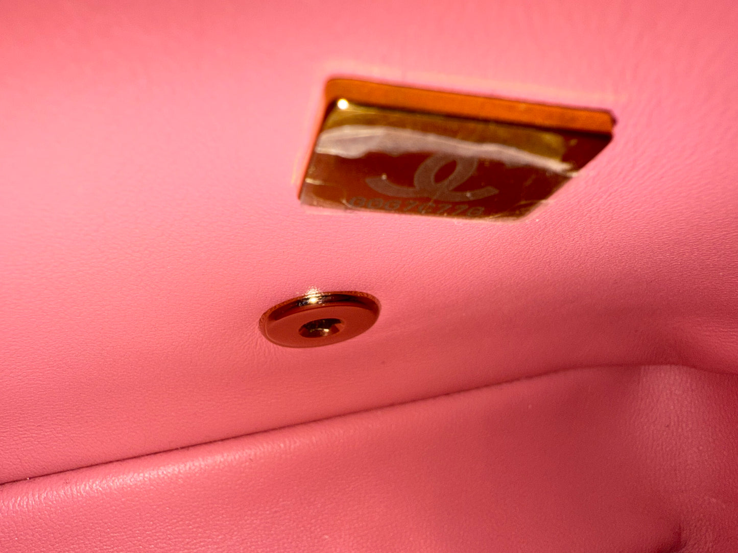 Chanel new mini top handle full set