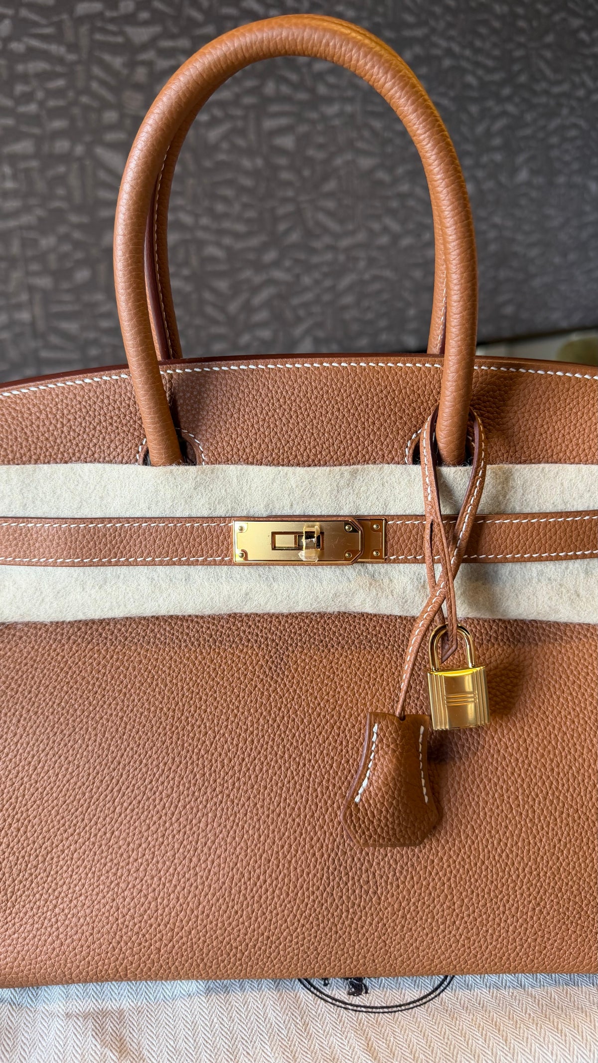 Birkin 30 gold Togo leather gold hardware Z stamp - 2021