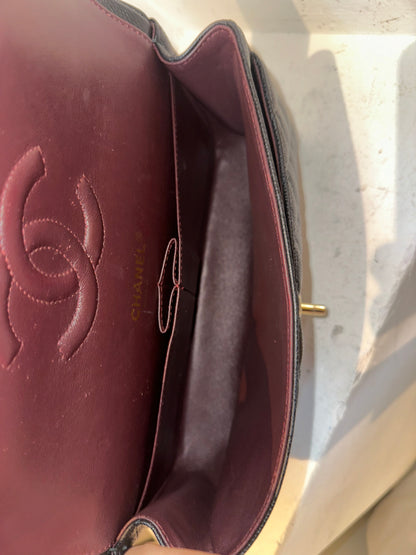 Chanel medium caviar flap bag