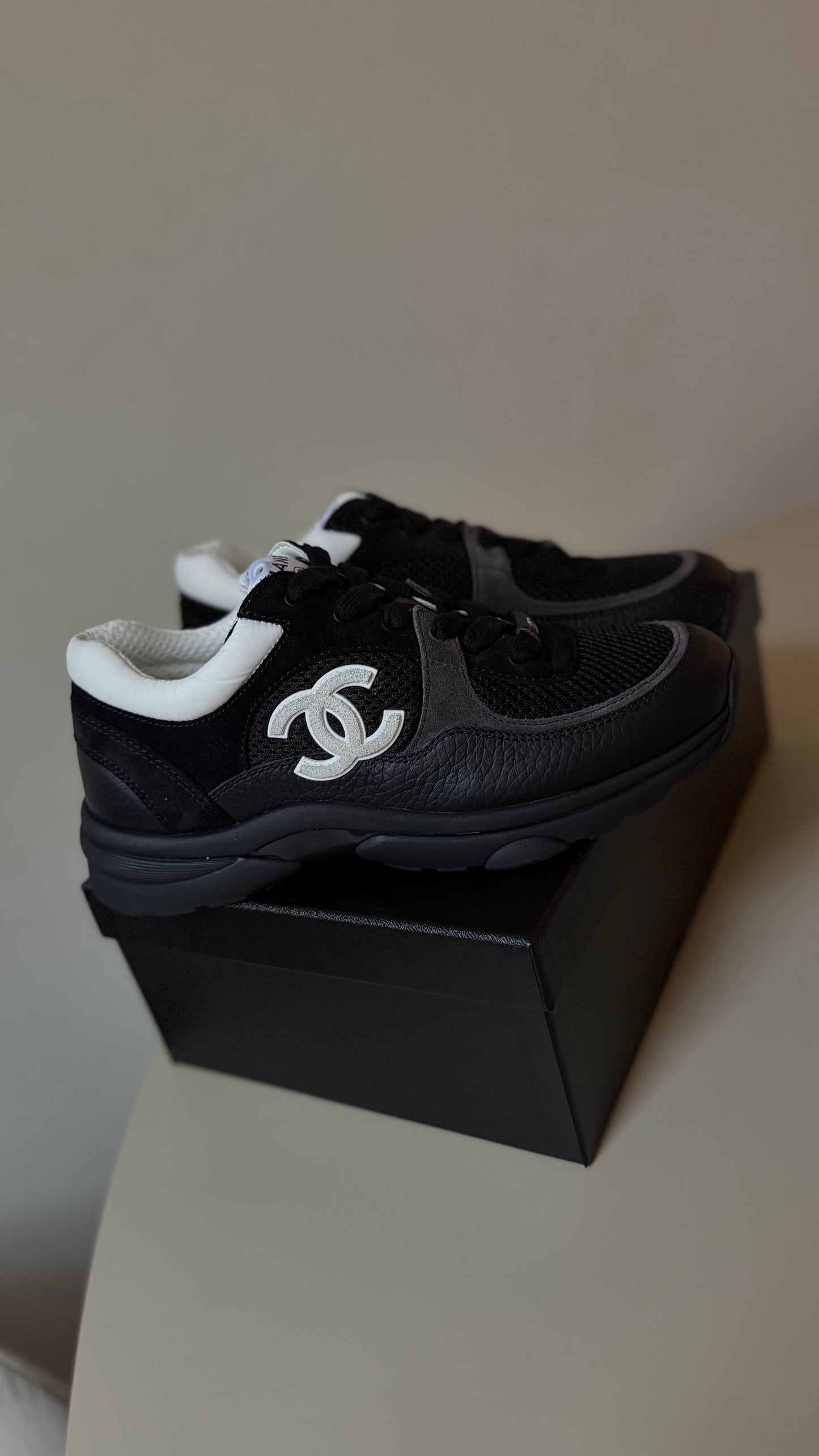 Chanel panda black 36.5