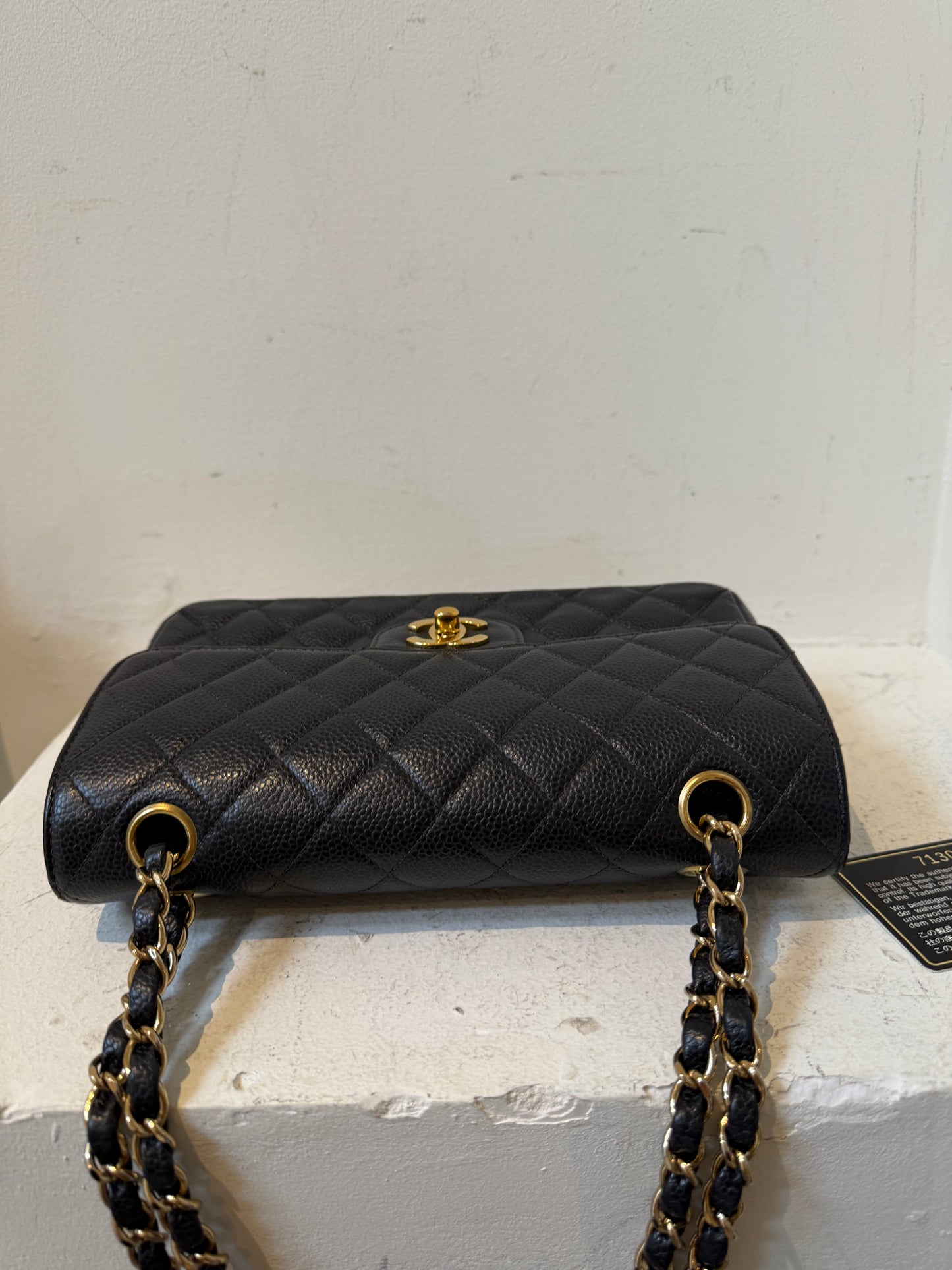Chanel small caviar flap 2002-2003