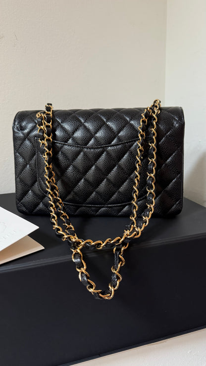 Small 2022 caviar double flap