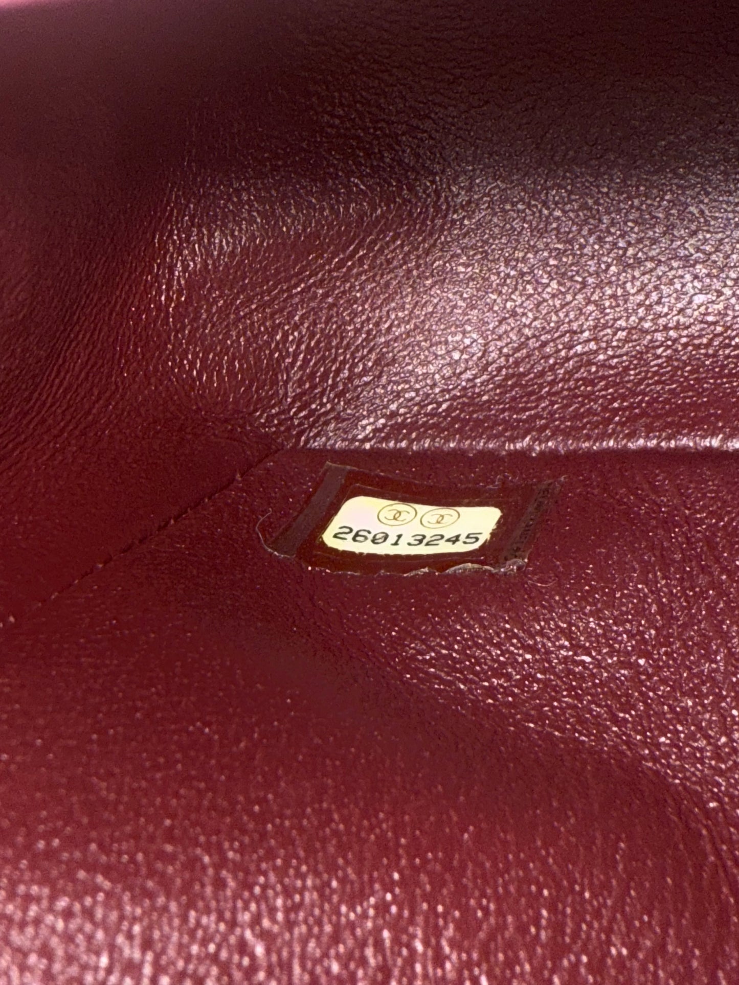 Chanel caviar classic flap 26 series