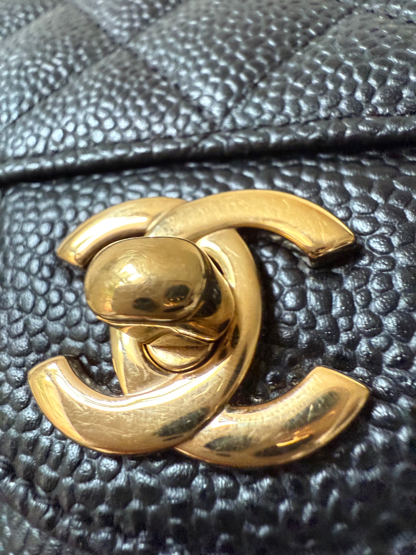 Chanel medium caviar flapbag 2013