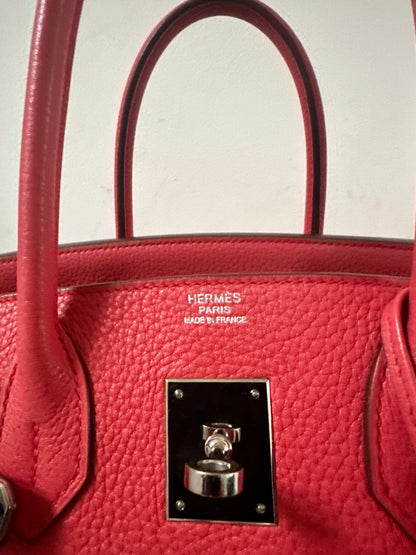 Pre-Owned Hermès Birkin 30 – Rose Texas (2011) | Togo Leather | Excellent Condition